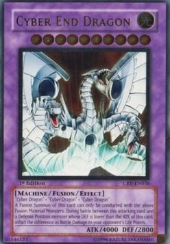 Cyber End Dragon Card Front