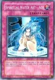 Spiritual Water Art - Aoi Card Front