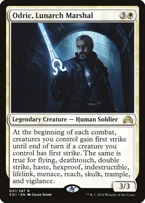 Odric, Lunarch Marshal Card Front