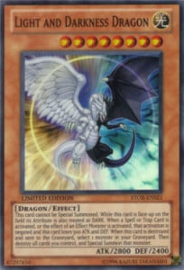 Light and Darkness Dragon Card Front