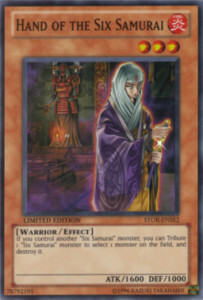 Hand of the Six Samurai Card Front