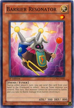 Barrier Resonator Card Front