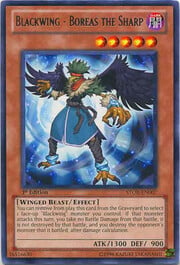 Blackwing - Boreas the Sharp · Rare 007