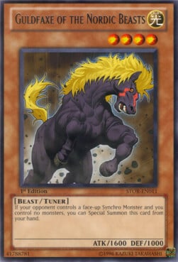 Guldfaxe of the Nordic Beasts Card Front