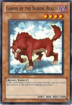 Garmr of the Nordic Beasts Card Front