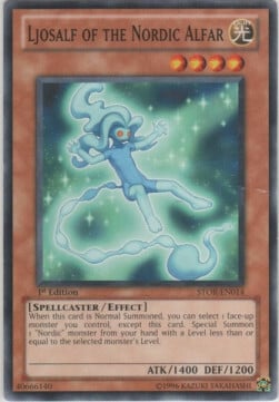 Ljosalf of the Nordic Alfar Card Front