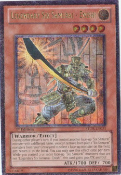 Legendary Six Samurai - Enishi Card Front