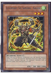 Legendary Six Samurai - Kageki · Rare 022