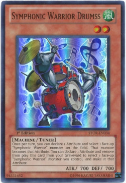 Symphonic Warrior Drumss Card Front