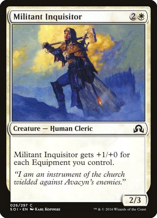 Militant Inquisitor Card Front