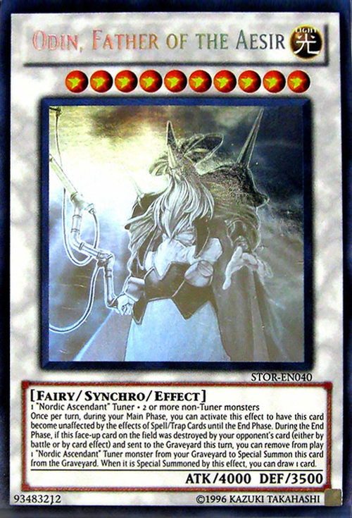 Odin, Father of the Aesir Card Front