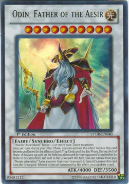 Odin, Father of the Aesir Card Front
