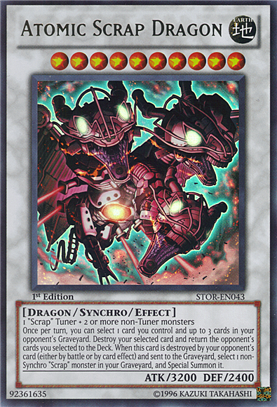 Atomic Scrap Dragon Card Front
