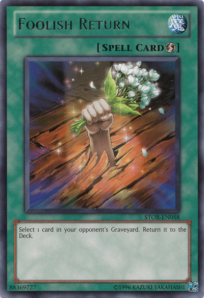 Foolish Return Card Front