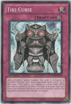 Tiki Curse Card Front
