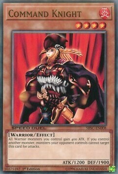 Command Knight Card Front