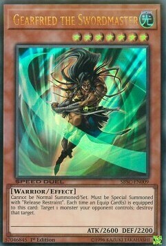Gearfried the Swordmaster Card Front
