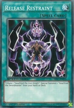 Release Restraint Card Front