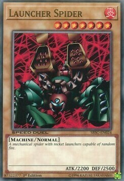 Launcher Spider Card Front