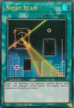 Night Beam Card Front