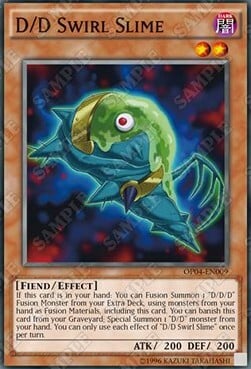 D/D Swirl Slime Card Front