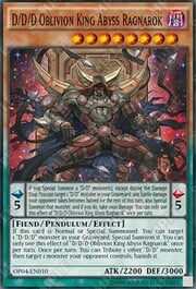D/D/D Oblivion King Abyss Ragnarok · Super Rare 010