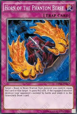 Horn of the Phantom Beast Card Front