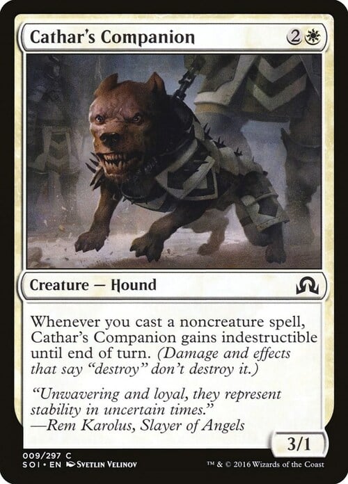 Cathar's Companion Card Front