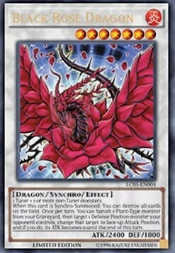 Drago Rosa Nera Card Front