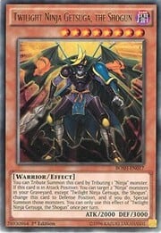 Twilight Ninja Getsuga, the Shogun · Rare 017