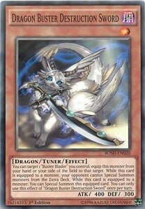 Dragon Buster Destruction Sword Card Front