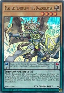 Master Pendulum, the Dracoslayer Card Front