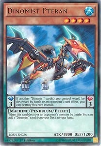 Dinomist Pteran Card Front