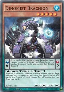 Dinomist Brachion Card Front