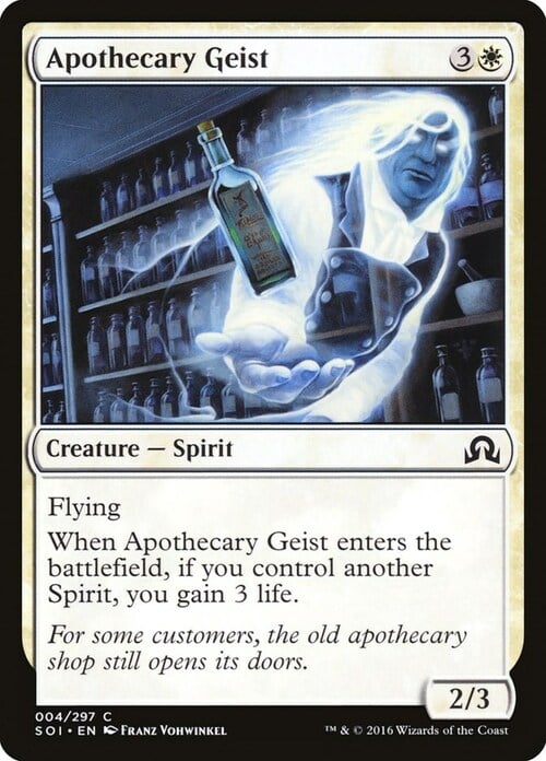 Apothecary Geist Card Front