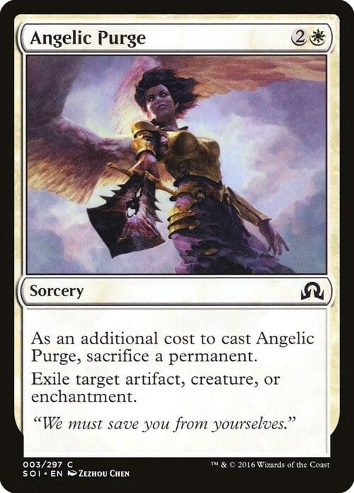 Angelic Purge Card Front