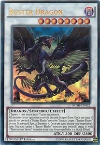 Buster Dragon Card Front