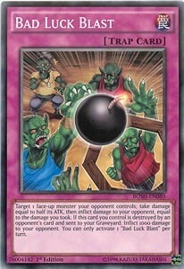 Bad Luck Blast Card Front