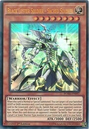 Black Luster Soldier - Sacred Soldier · Ultra Rare 097