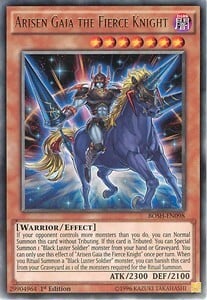 Arisen Gaia the Fierce Knight Card Front