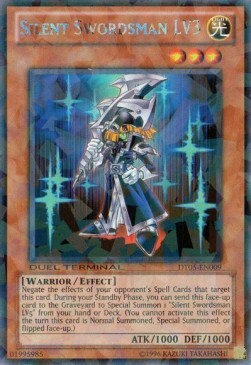 Silent Swordsman LV3 Card Front