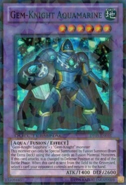 Gem-Knight Aquamarine Card Front