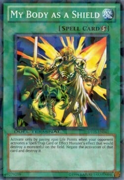 Il mio Corpo come Scudo Card Front