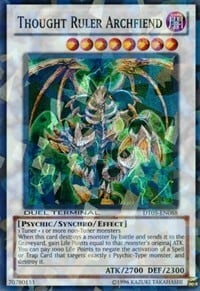 Thought Ruler Archfiend Card Front
