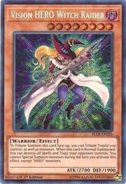 Vision HERO Witch Raider · Secret Rare 026sec