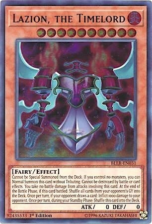 Lazion, the Timelord Card Front