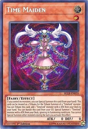 Time Maiden Card Front