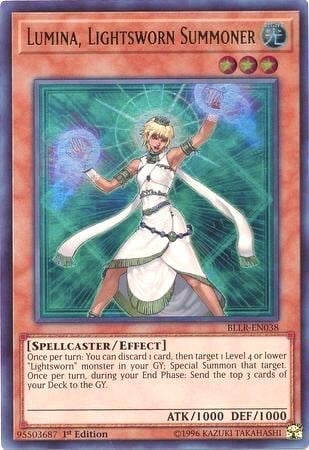 Lumina, Lightsworn Summoner Card Front