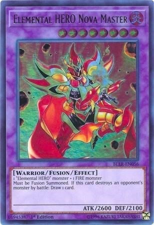 Elemental HERO Nova Master Card Front