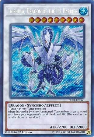 Trishula, Dragon of the Ice Barrier Card Front